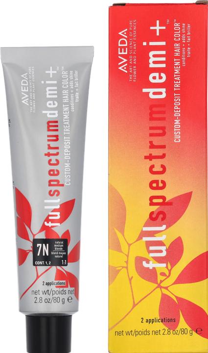 Produktbild Aveda Full Spectrum Demi ™ 7Natural 80g (7N Medium Blonde)