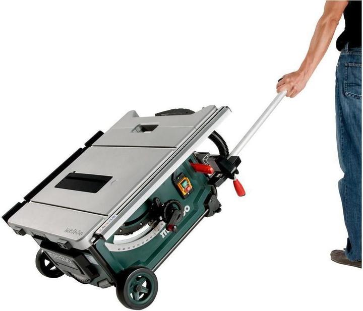Produktbild Metabo TS254 Tischkreissäge (mit Untergestell und Trolleyfunktion)