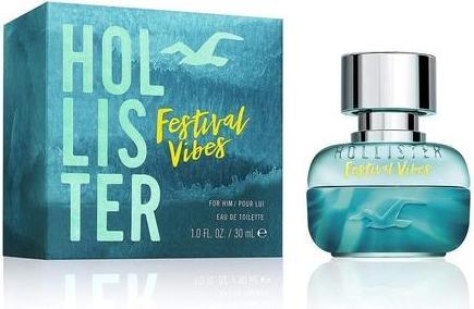Actual product image Hollister Festival Vibes For Him Edt Spray 30ml (Eau de toilette, 30 ml)
