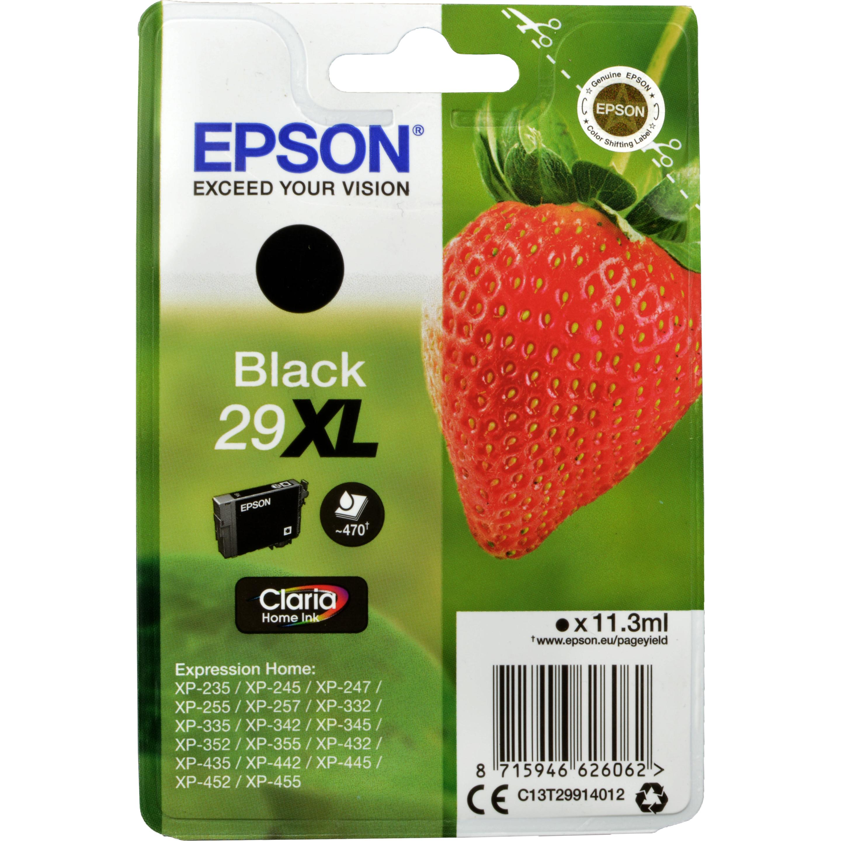 Epson, Druckerpatrone, 29XL Claria Home (BK)