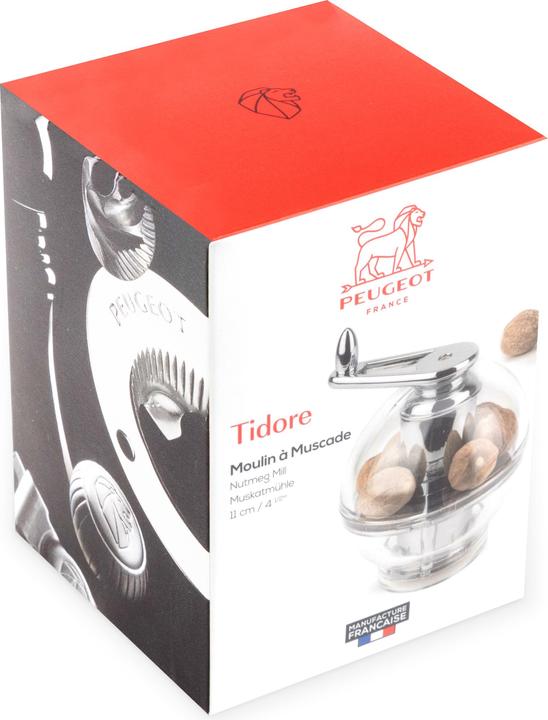 Image du produit Peugeot Moulin à noix de muscade TIDORE avec mécanisme en acier (Noix de muscade)