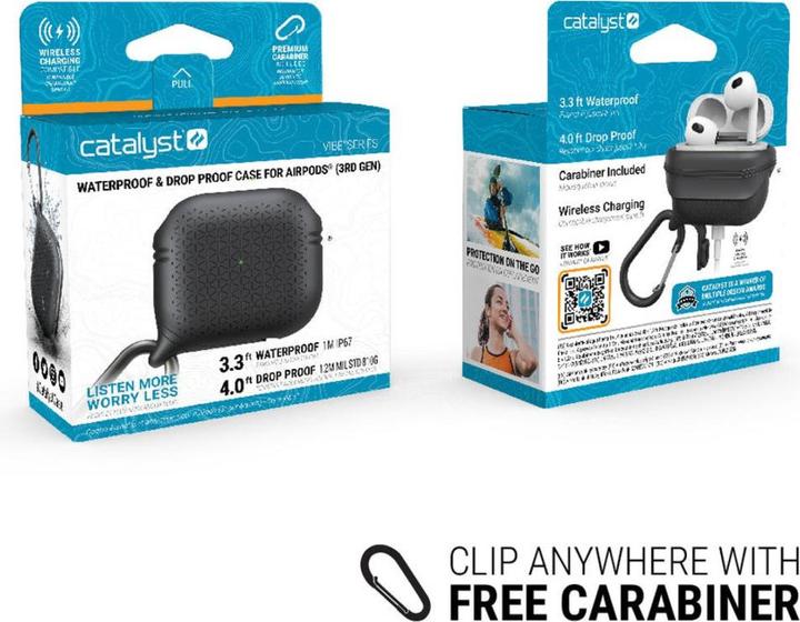Produktbild Catalyst Cataylst Vibe AirPods 3rdGen Cse Blk (Kopfhörer Hülle)