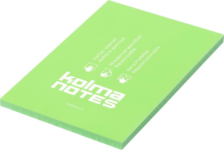 Immagine prodotto Kolma Note adesive Note A6 adesive verdi (105 x 148 mm)