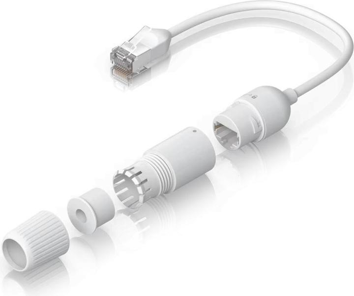 Productafbeelding Ubiquiti Shielded, ultra-thin (F/UTP, CAT6a, 0.19 m)