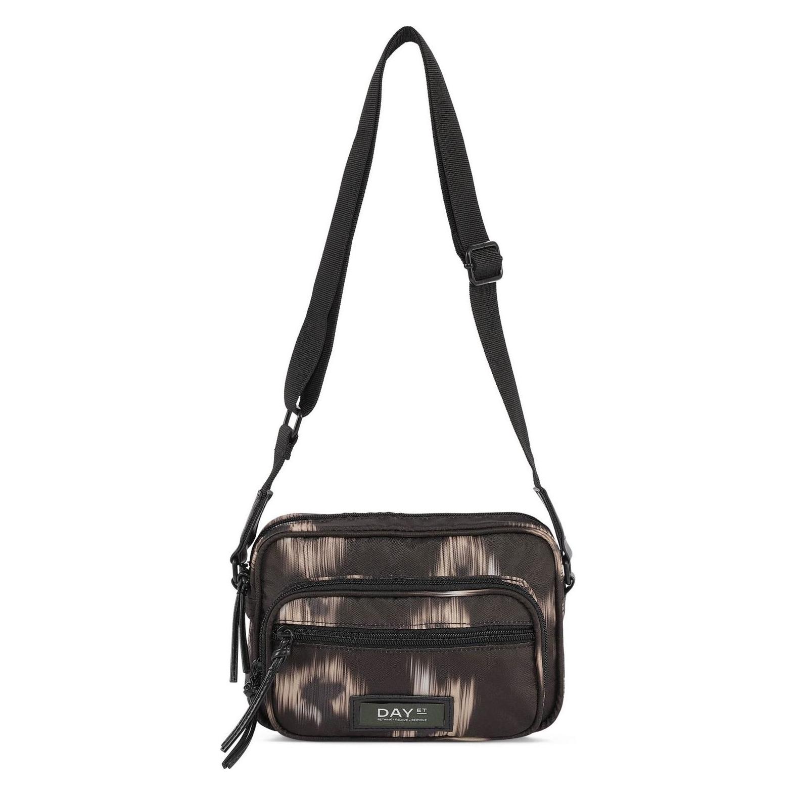 Day Et, Damen, Handtasche, Day Gweneth Re-P Ikat Crossbody Bag, Beige, Schwarz