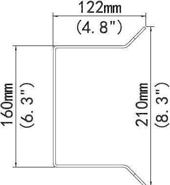 Actual product image Allnet ALL-CAM2498-LEP for wall mounting Corner mount (Mounting kit)