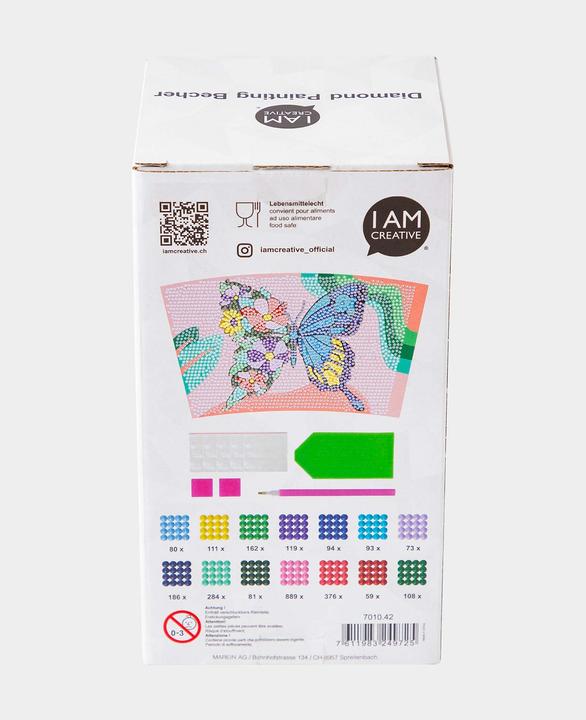 Immagine prodotto I Am Creative Tazza con farfalla