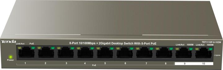 Produktbild Tenda TEF1110P-8-102W (8 Ports)