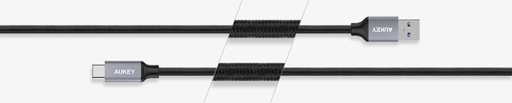 Produktbild Aukey USB A– USB C (1 m, USB 3.0)