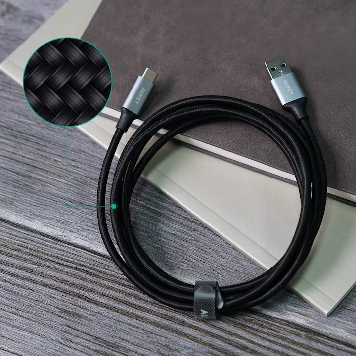 Image du produit Aukey USB-A – USB-C 5er Pack (2 m, USB 3.0)