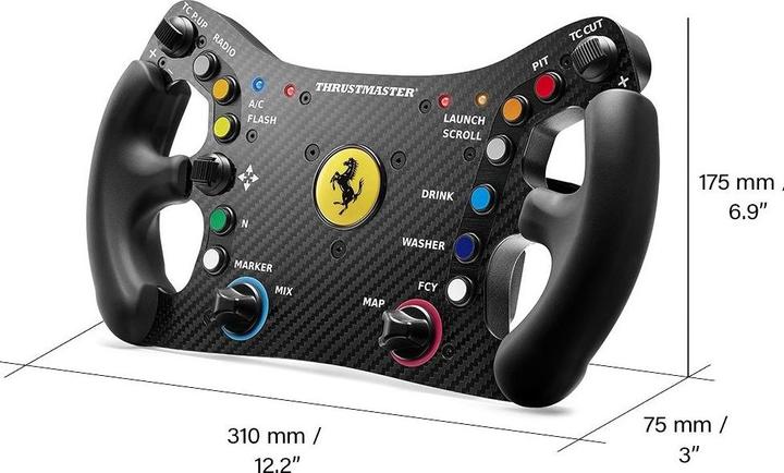 Produktbild Thrustmaster Ferrari 488 GT3 Wheel Add-On (PC, Xbox Series X, Xbox One S, PS4, PS5)