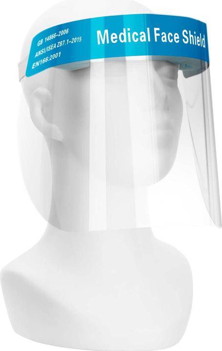 Produktbild MSW 4 x Gesichtsschutz Schutzvisier Visier Augenschutz Gesichtsschutzschirm