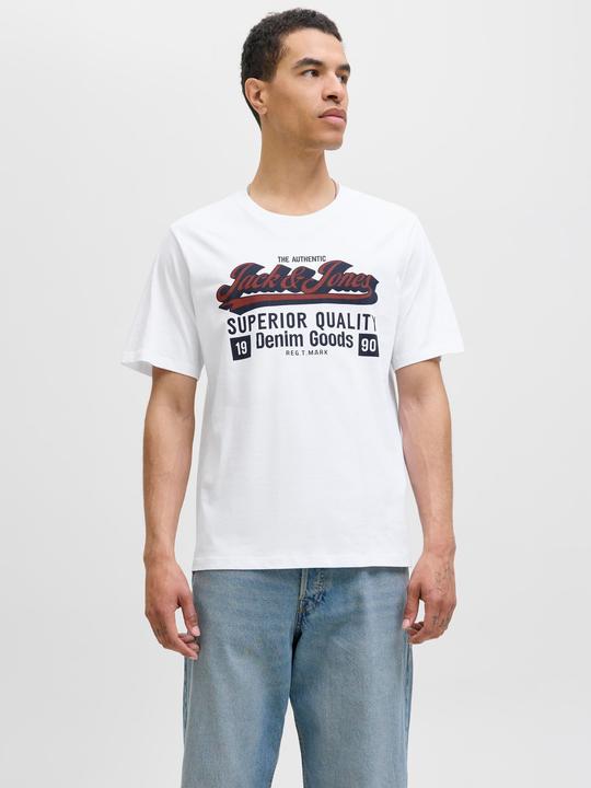 Actual product image Jack & Jones T-Shirt Casual Bequem sitzend JJELOGO TEE O-NECK 5PK (L)