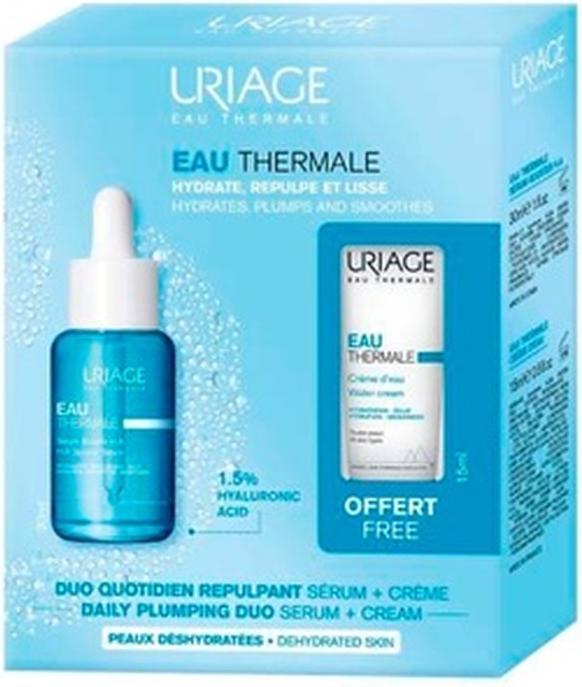 Uriage Thermal Water Duo Daily Replumping - Face Care (Gesichtswasser)