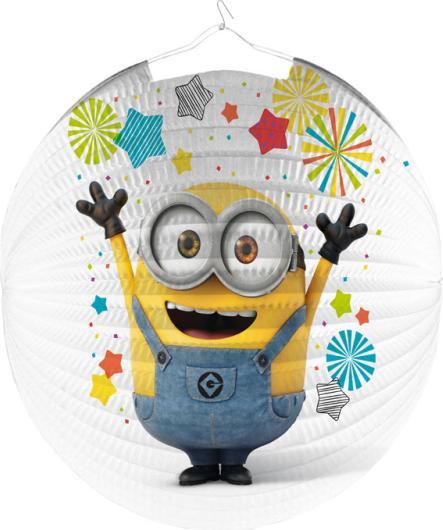 Image du produit Magni Lampion Minions papier Ø 25cm
