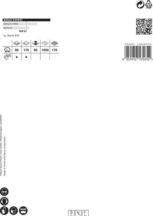 Produktbild Bosch Professional Zubehör Expert Tough Material Lochsäge (102 Millimeter)