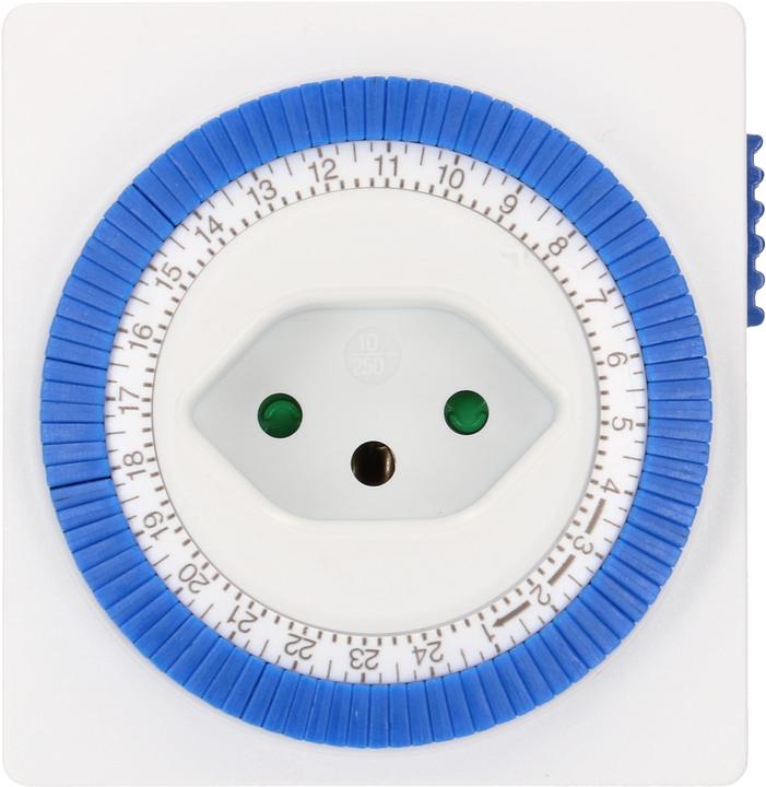 Produktbild Max Hauri Zeitschaltuhr 24h analog, Schalter, mittig
