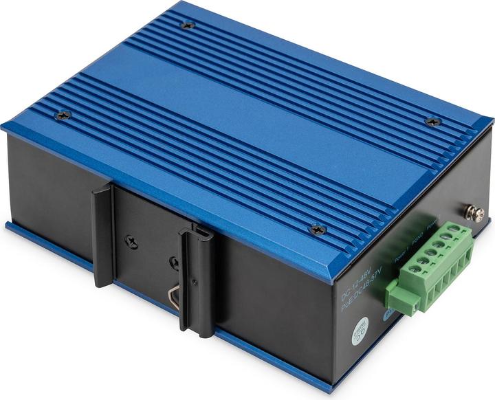 Produktbild Digitus 8-port 10/100/1000BASE-TX+1000Base-FX Industrial Ethernet Switch (8 Ports)