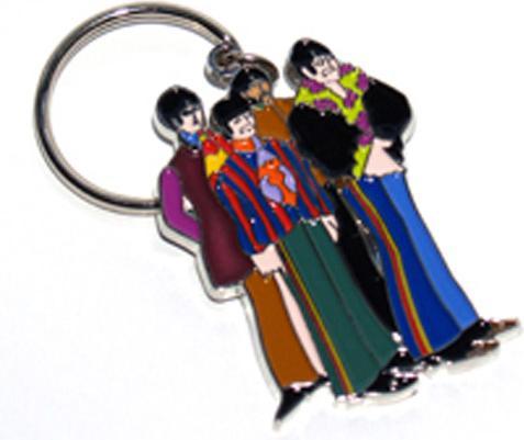 Actual product image Rock Off The Beatles Metall Schlüsselanhänger Characters