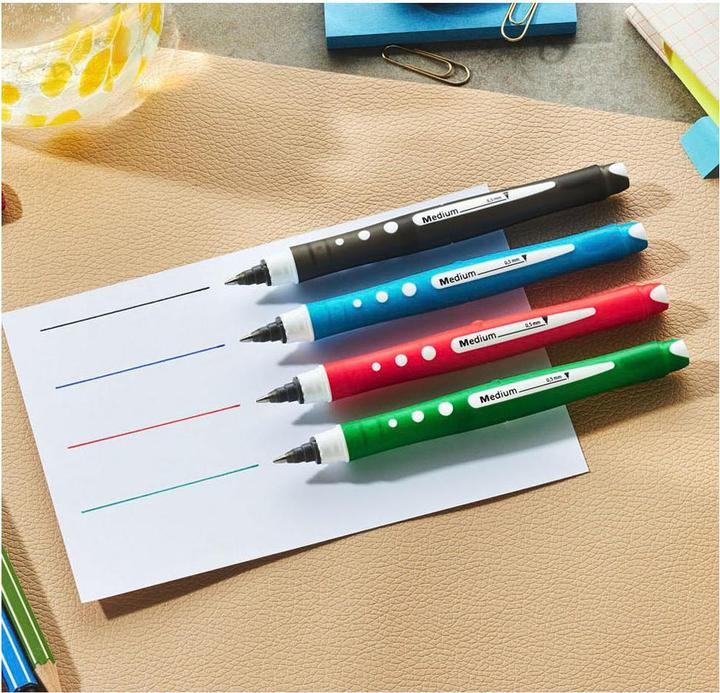 Produktbild STABILO worker+ colorful Tintenroller (4x)