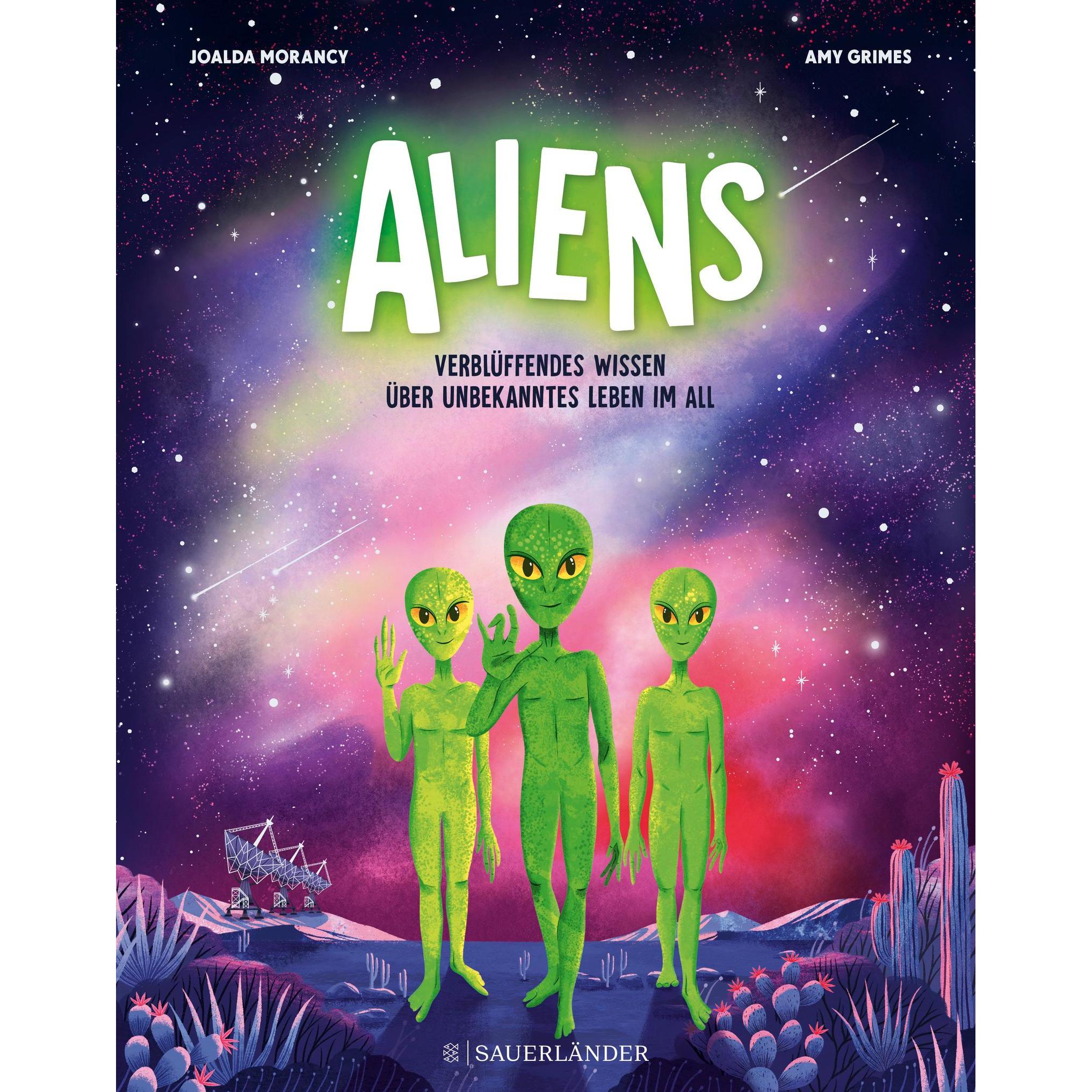 Aliens, Kinderbücher von Joalda Morancy, Amy Grimes, Cornelia Panzacchi