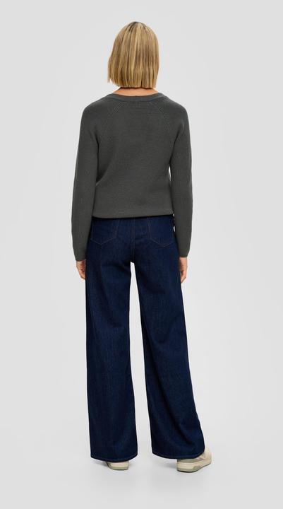 Produktbild s.Oliver Strickpullover Strickpullover mit Raglanärmeln (34)