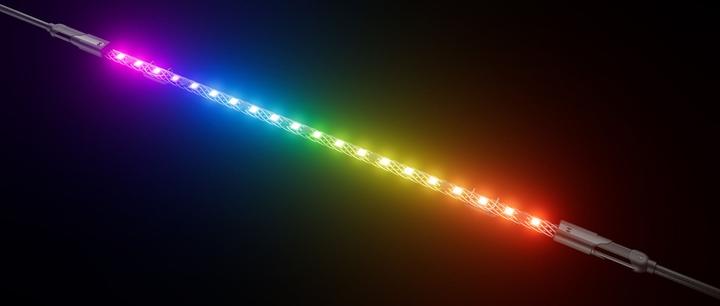 Immagine prodotto Hyte Strisce Luminose Ls10 RGB Blk 3pk (Blu, Verde, Rosso)