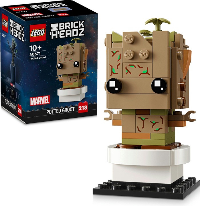 Produktbild LEGO Groot im Topf (40671, LEGO Brickheadz)