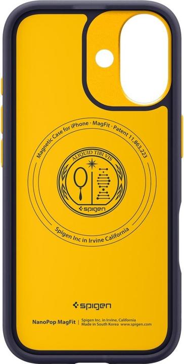 Actual product image Spigen - Caseology Nano Pop MagSafe - iPhone 17 - Blueberry Navy (Apple iPhone 17)