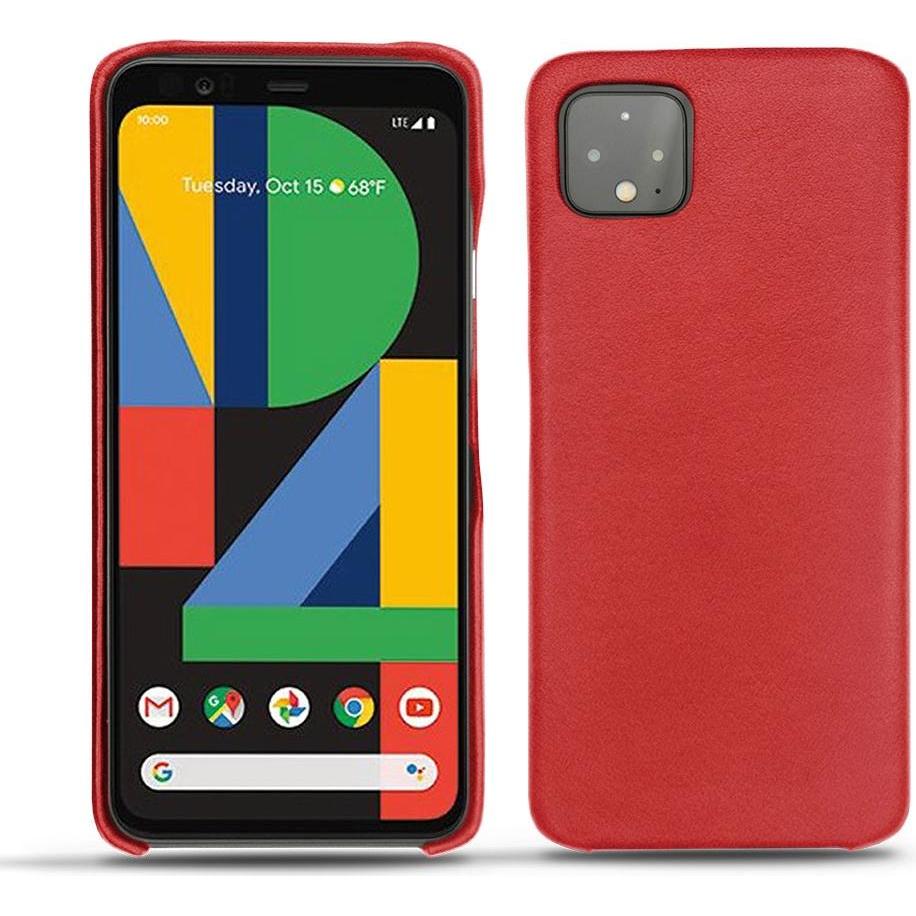 Noreve Lederschutzhülle (Google Pixel 4), Smartphone Hülle, Rot
