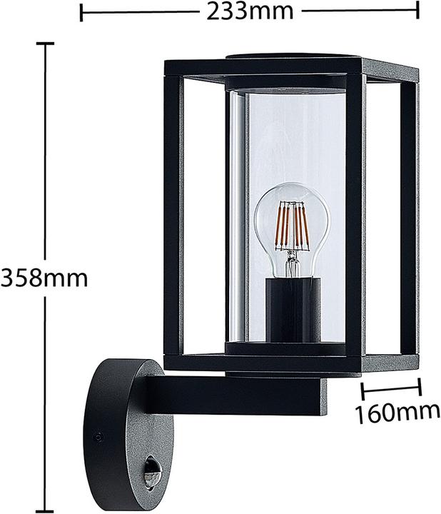 Actual product image Lucande Ferda (E27, IP44)