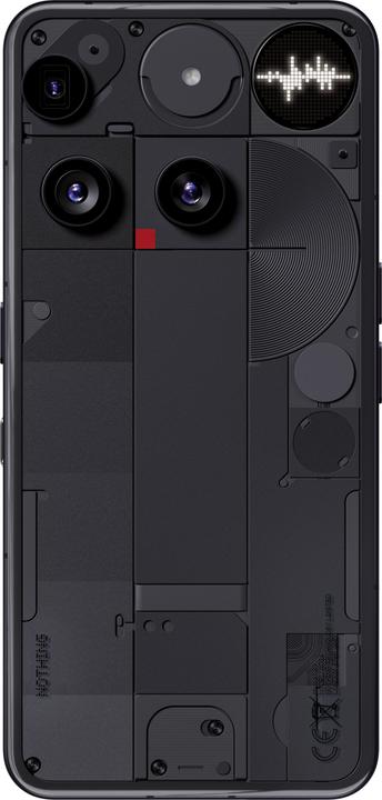 Produktbild Nothing Nothing Phone (3) (512 GB, Black, 6.67", Dual SIM, 5G)