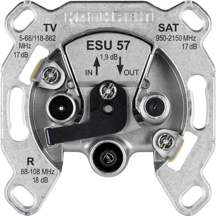 Actual product image Kathrein ESU 57 loop through box (Plug socket)
