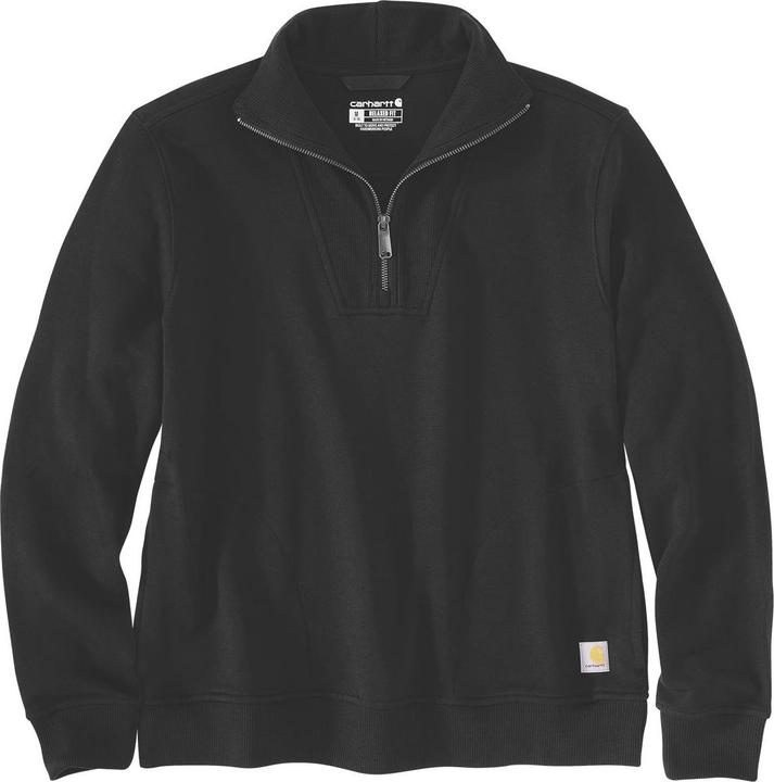 Produktbild Craft Schwarzes Sweatshirt aus Tencel-Faser mit halbem Reissverschluss (XL)