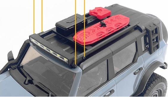 Immagine prodotto Rc4Wd Modello Accessori carrozzeria Barra luminosa SCX24 21 Bronco