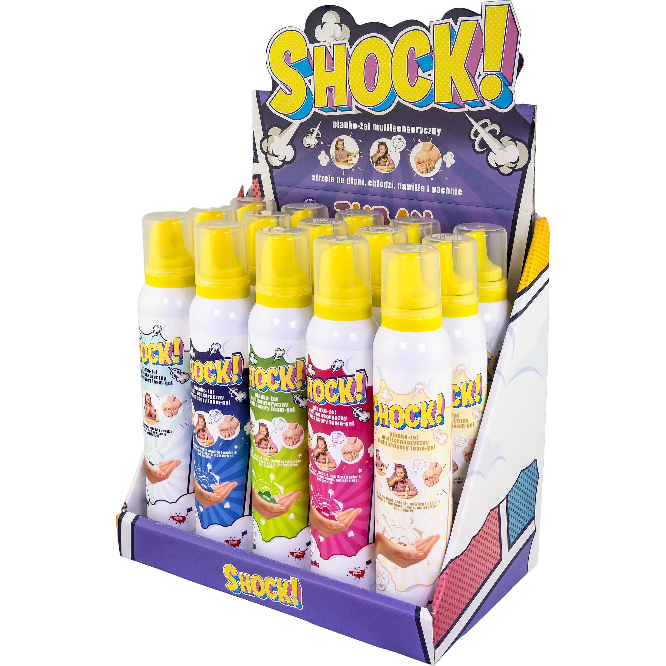 Thumbnail - Tuban SHOCK! Pianko-żel 200ml Display 15 sztuk Mix (15 Teile)