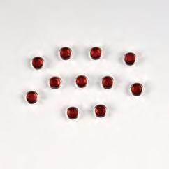 Actual product image Kleiber Rivets approx. 6 mm red 100 pcs