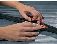 Produktbild HellermannTyton Self closing sleeve (Kabelschlauch, 100 cm)