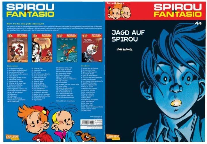 Produktbild Spirou und Fantasio, Band 44 (André Franquin, Janry, Tome, Deutsch)