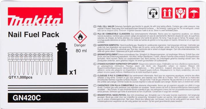 Produktbild Makita Betonnagel 3,1x27mm HC6 + Gas