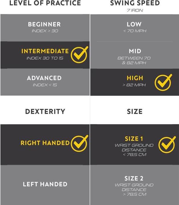Actual product image Inesis GDR 500 (Right-handed)