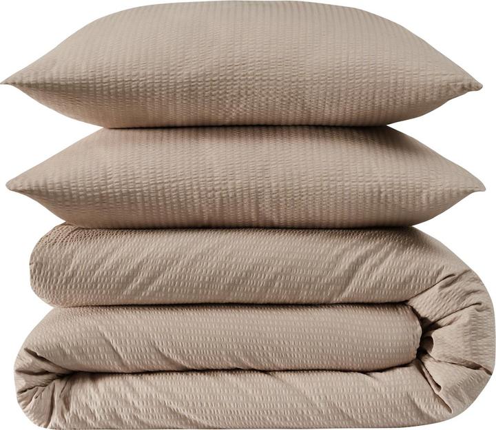 Produktbild Flair Seersucker Uni (Bettwäsche Set, 200 x 210 cm, 65 x 65 cm)
