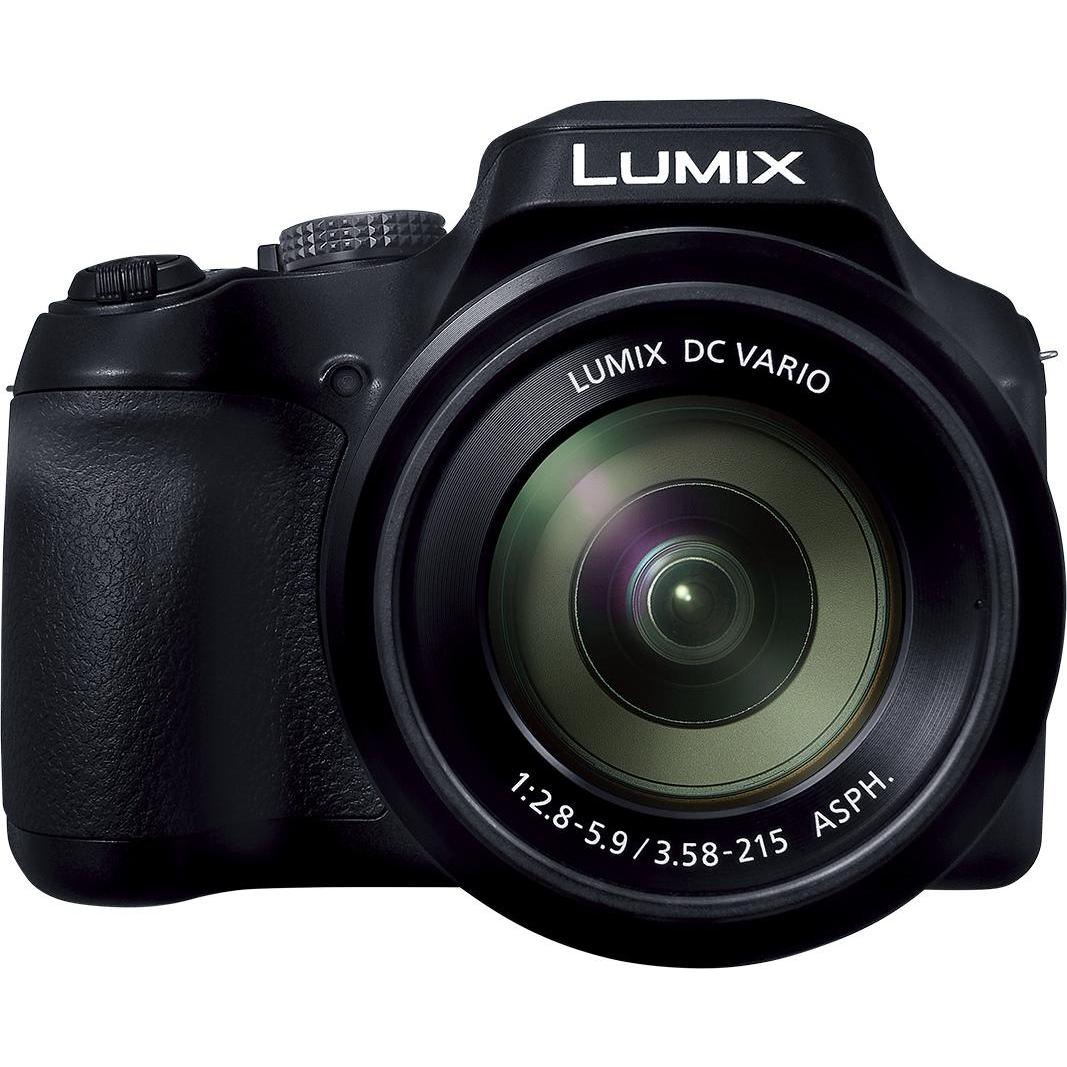 Panasonic Lumix FZ82 (3.1 - 13.3 mm, 18.10 Mpx, 1/2,3''), Kamera, Schwarz