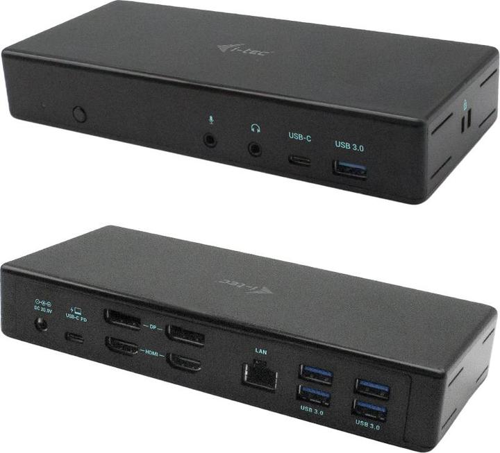 Produktbild i-tec USB-C Quattro Display Docking Station mit Power Delivery 85 W (USB-C)