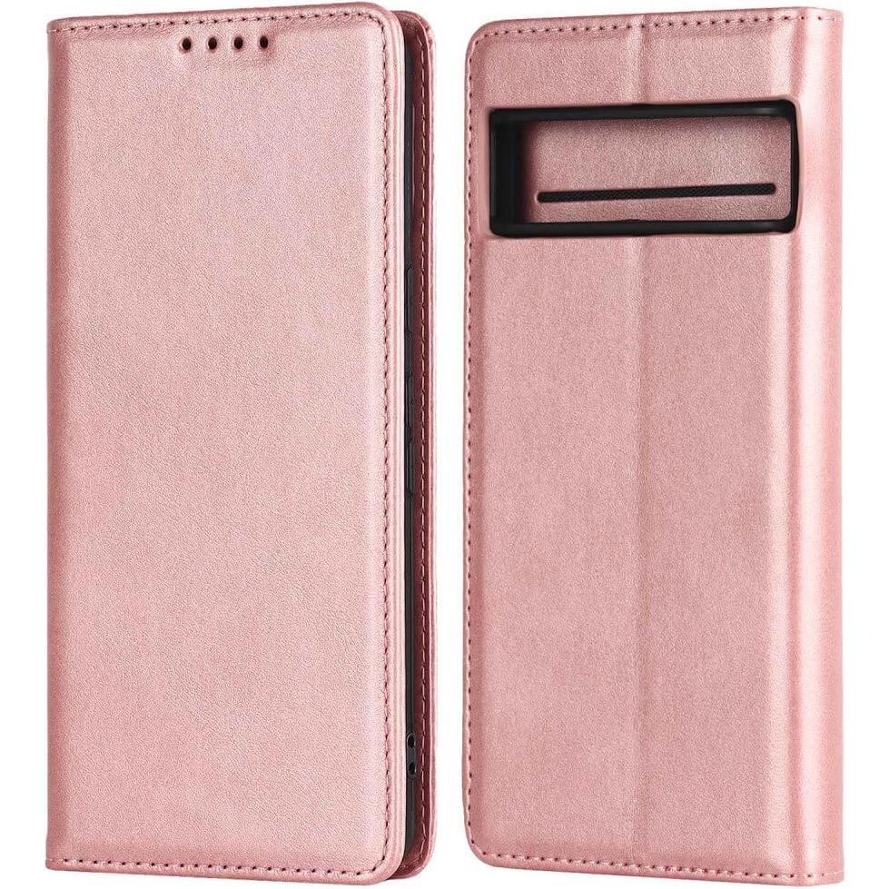 Thumbnail - Cover-Discount Google Pixel 7 - Stand Flip Case Hülle rosa (Google Pixel 7), Smartphone Hülle, Rosa