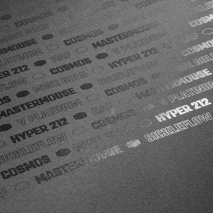 Actual product image Cooler Master Gaming MP511 30th Anniversary Edition Gaming mouse pad Black (XL)