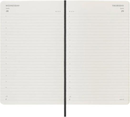 Actual product image Moleskine Geschäftsagenda Daily (13 x 21 cm, English)