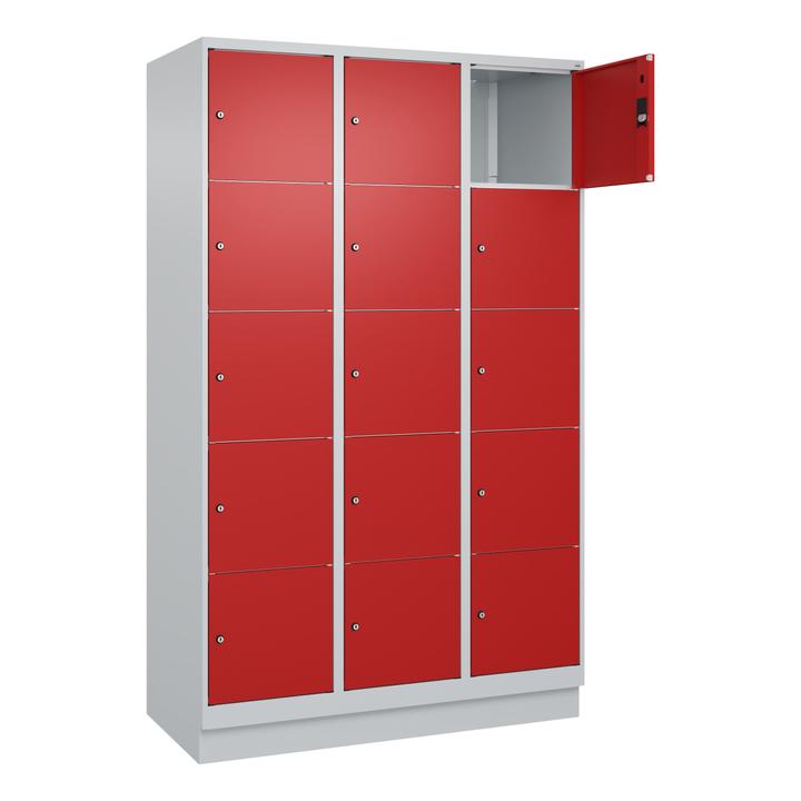 Produktbild C+P Fächerschrank Classic Plus, 5 Fächer übereinander, Abteilbreite 40 cm, mit Sockel (123 cm, 56 cm)