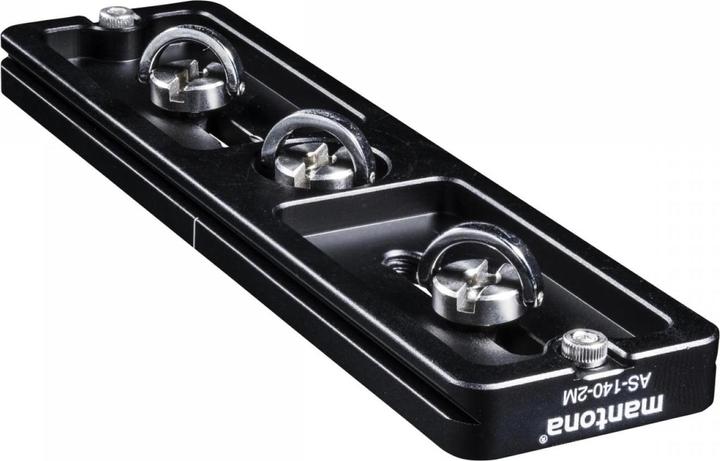 Actual product image mantona AS-140-2M (Tripod quick-release plate)