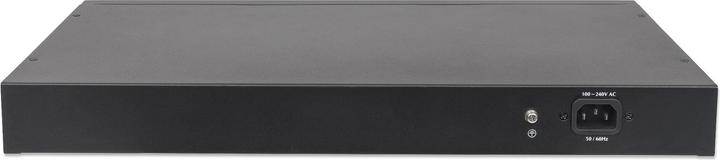 Produktbild Intellinet 24-Port PoE Gigabit Switch Web-Managed 2 GBIC SFP Ports Ausgangsleistung bis zu 30 Watt pro Port... (24 Ports)